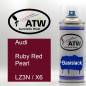 Preview: Audi, Ruby Red Pearl, LZ3N / X6: 400ml Sprühdose, von ATW Autoteile West.